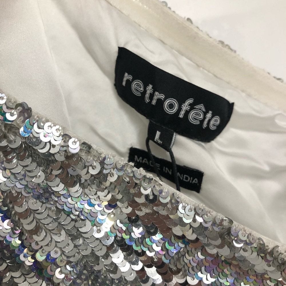 Retrofête Sequins Top - Picture 5 of 7